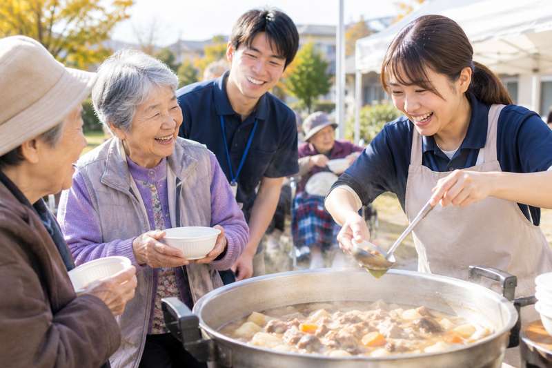富裕層に人気の高級シニア向け住宅や、グループ力を活かした医療対応型ホームを運営