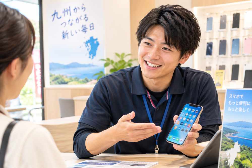 業界３位！携帯ショップを展開中